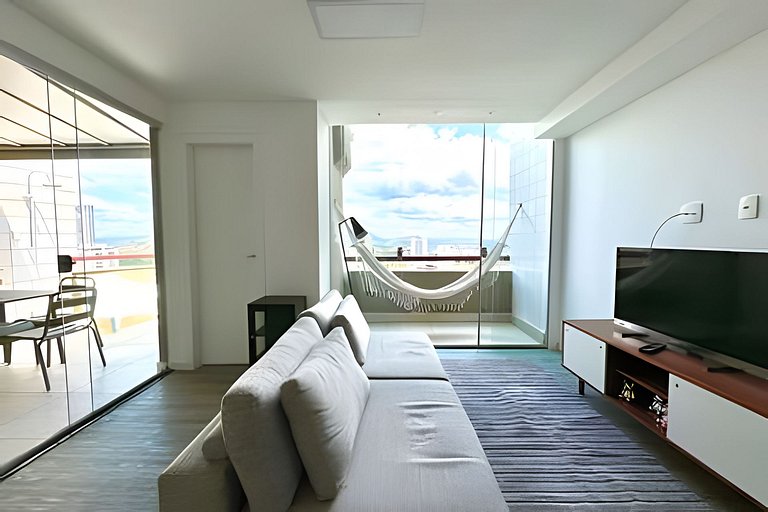 Linda cobertura com vista