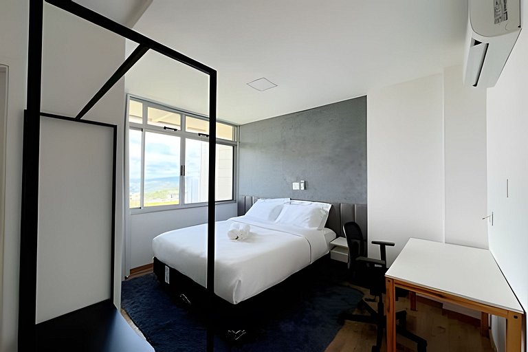 Linda cobertura com vista