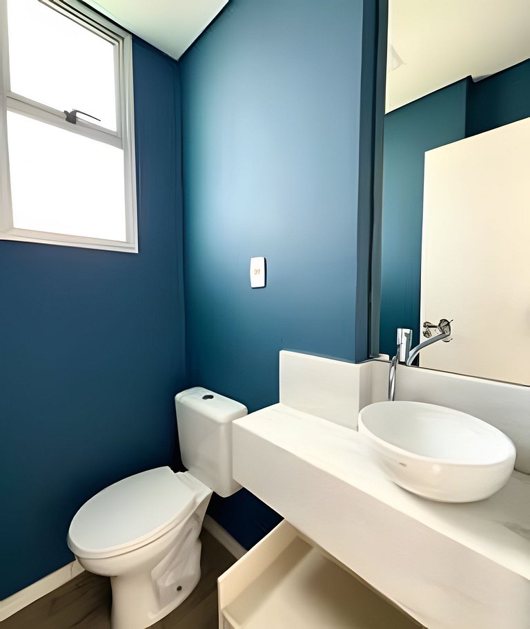 Linda cobertura com vista