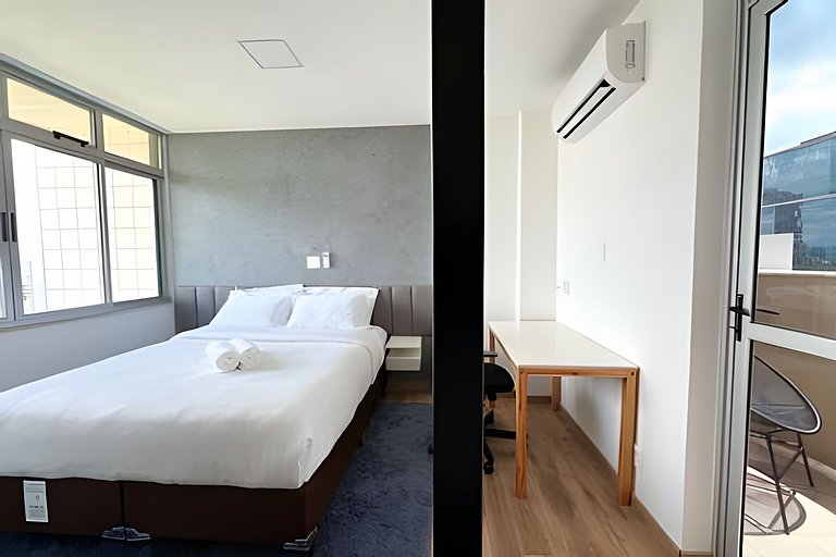 Linda cobertura com vista