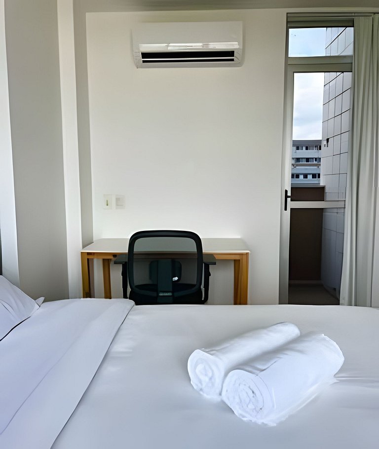 Linda cobertura com vista