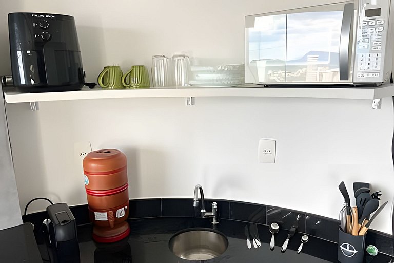 Linda cobertura com vista