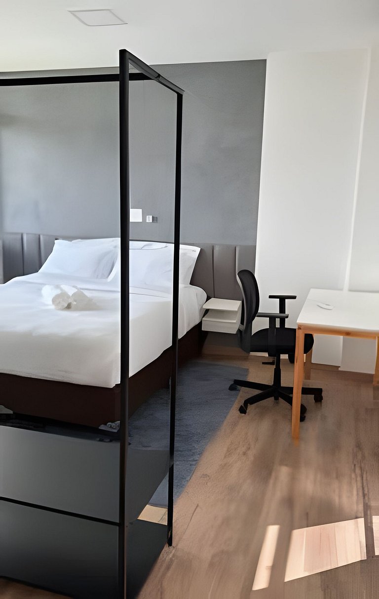 Linda cobertura com vista