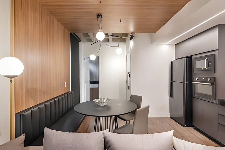 Loft conceito com área privativa