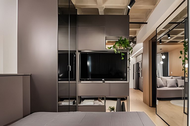 Loft conceito com área privativa