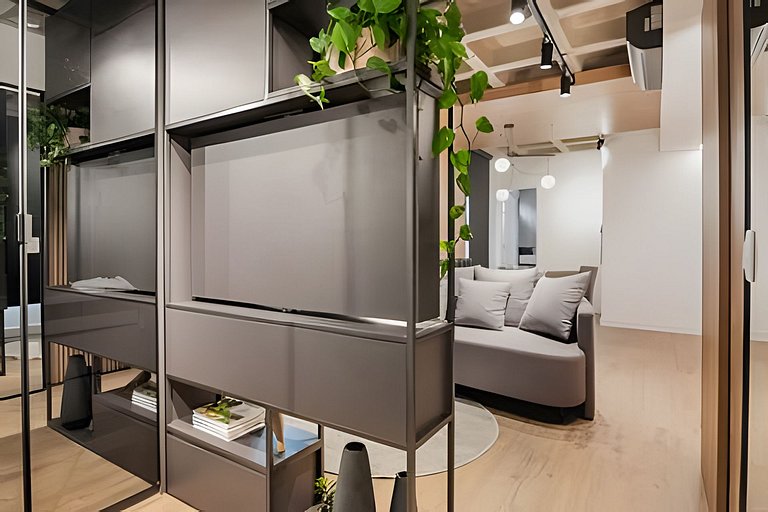 Loft conceito com área privativa