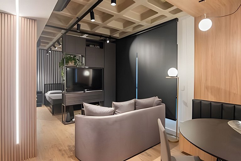 Loft conceito com área privativa