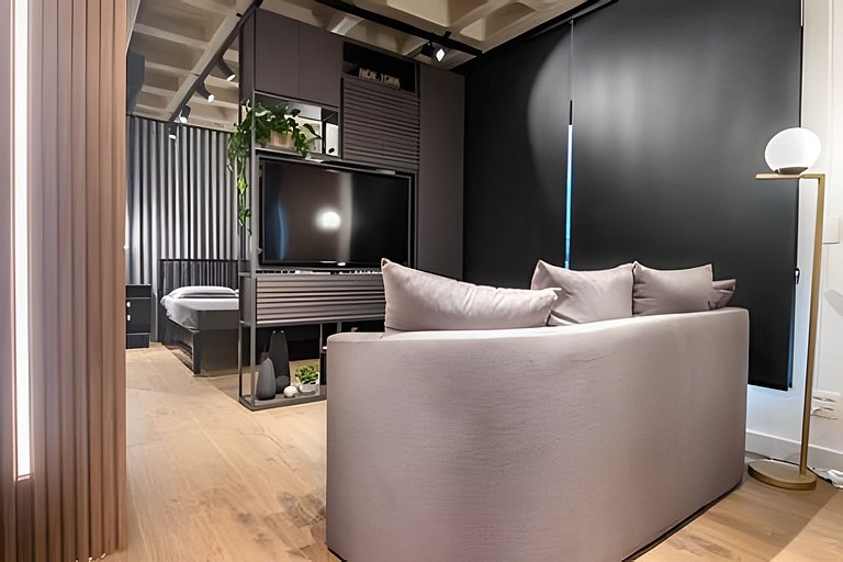 Loft conceito com área privativa