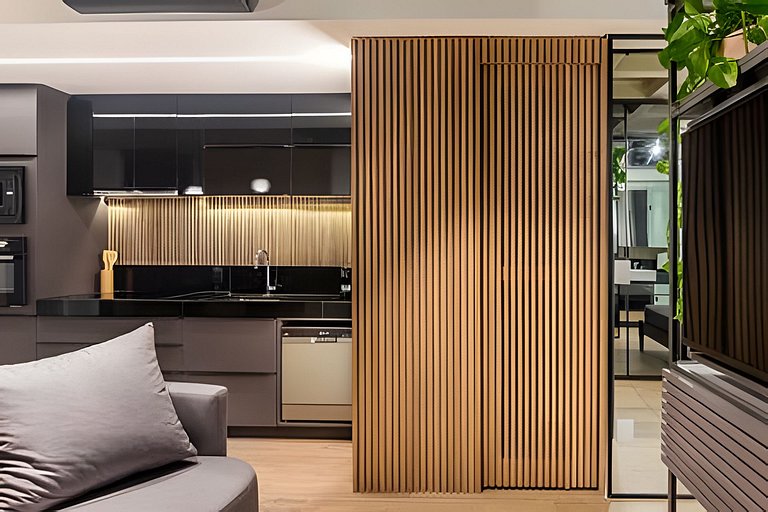 Loft conceito com área privativa