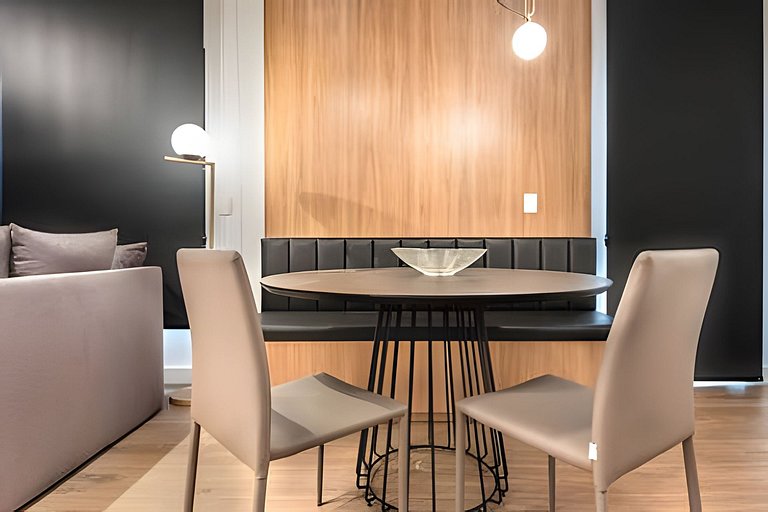 Loft conceito com área privativa