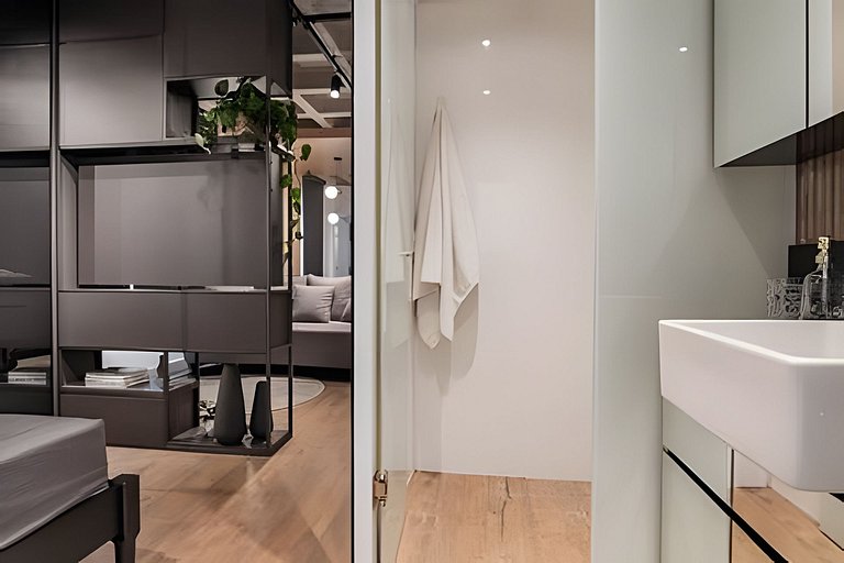 Loft conceito com área privativa