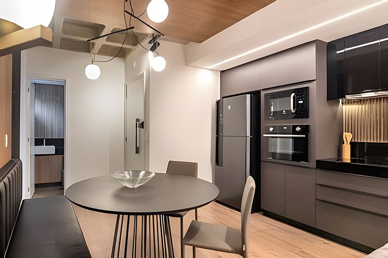 Loft conceito com área privativa