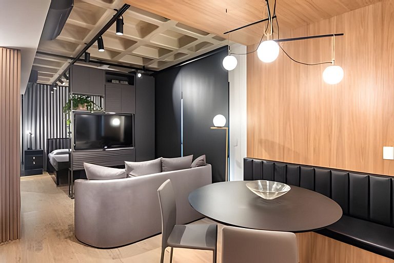 Loft conceito com área privativa