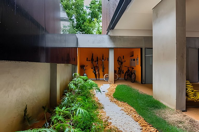 Loft conceito com área privativa