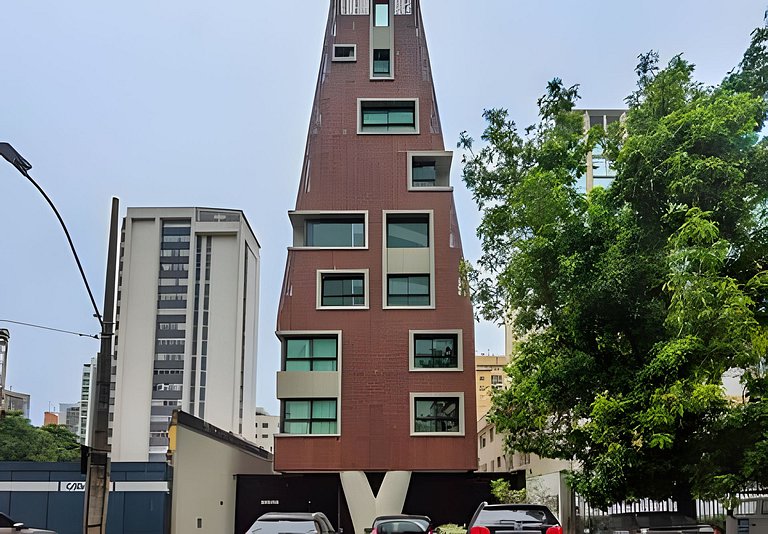 Loft conceito com área privativa