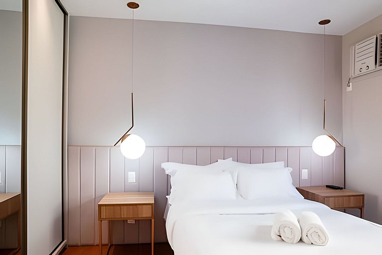 Apto Moderno com Vista e Piscina