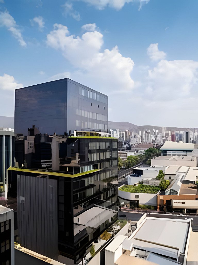 Apto Moderno com Vista e Piscina