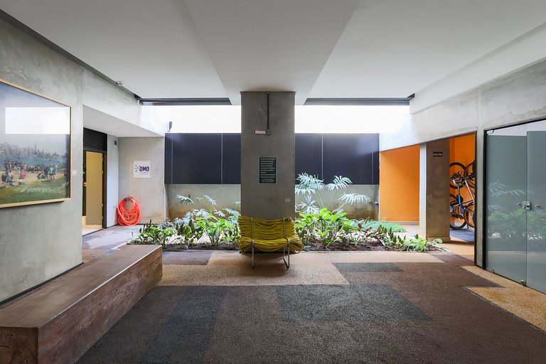 Loft conceito com área privativa