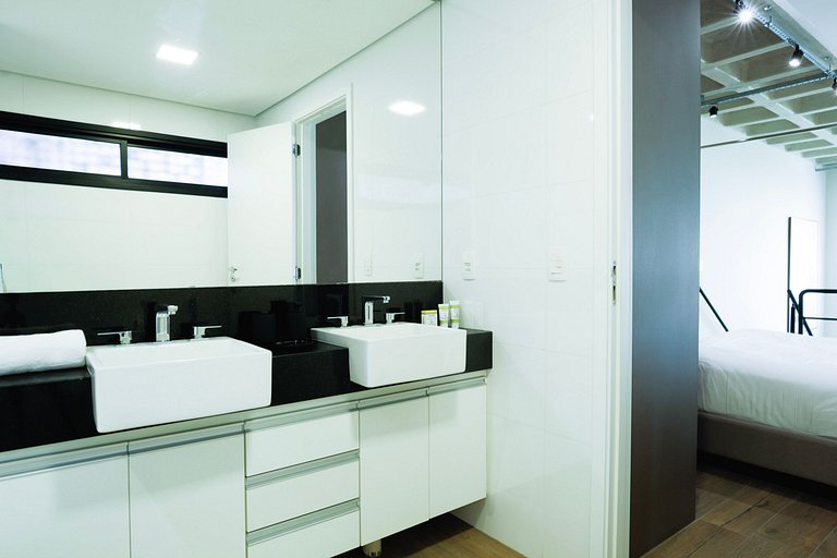 Lindo loft, localização incrível