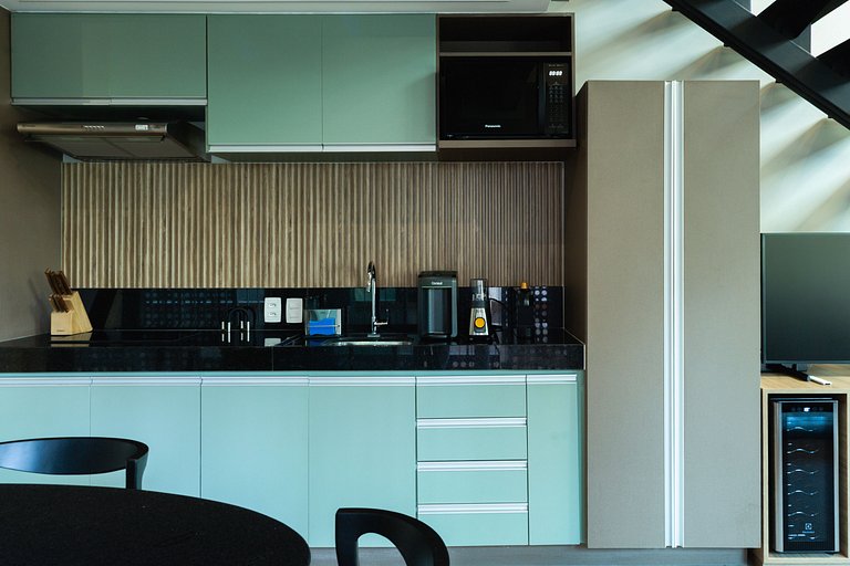 Lindo loft, localização incrível