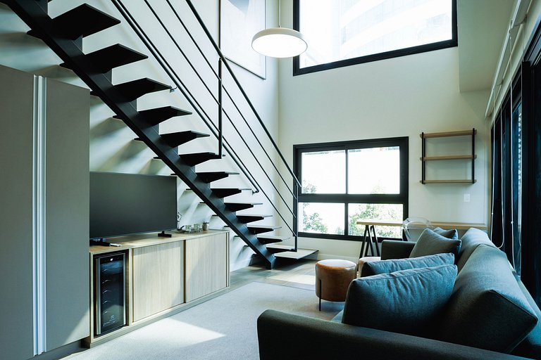 Lindo loft, localização incrível
