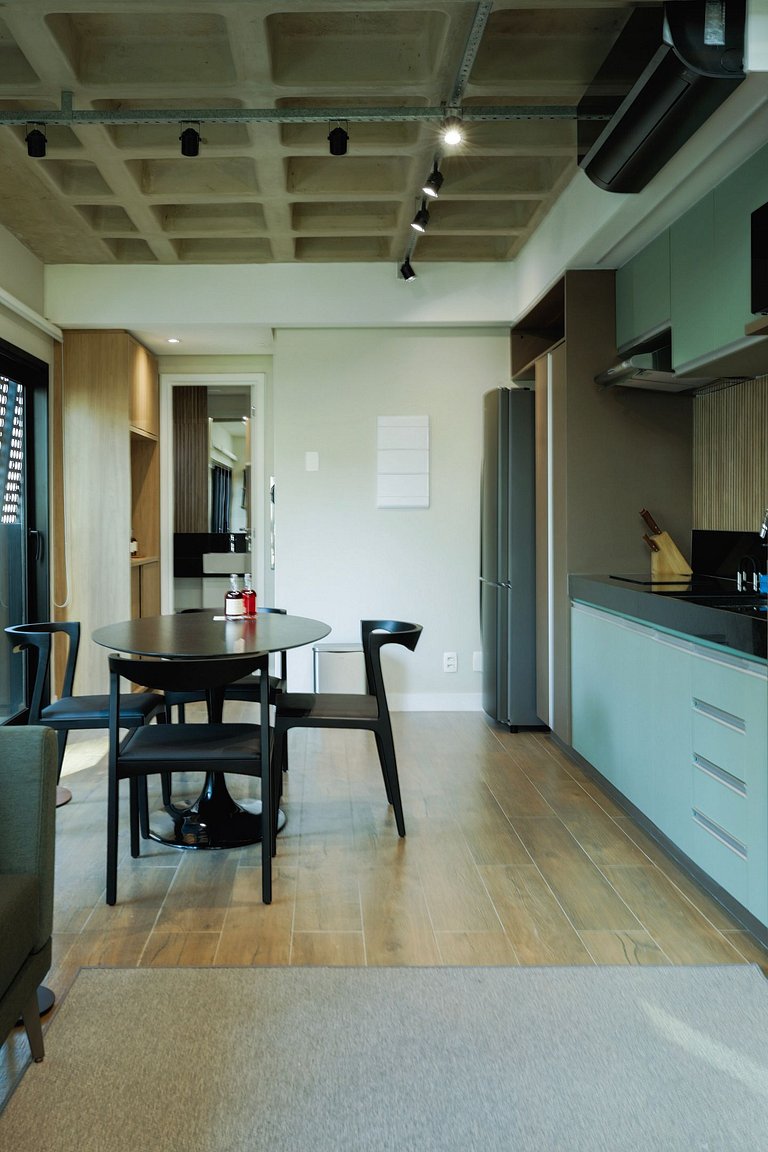 Lindo loft, localização incrível