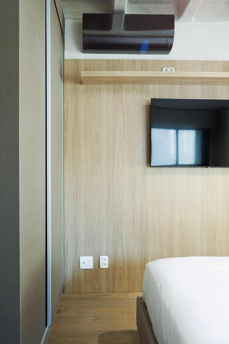 Lindo loft, localização incrível