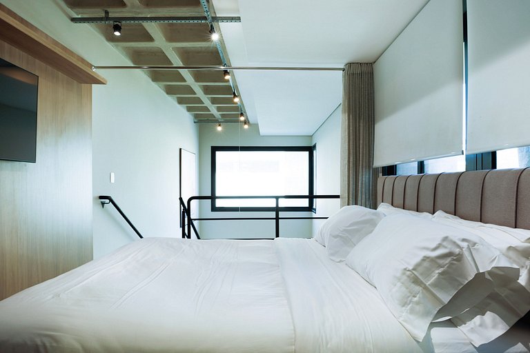 Lindo loft, localização incrível