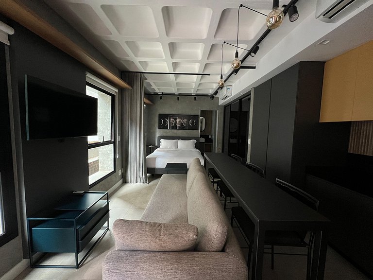 Experiência única em loft moderno e sofisticado