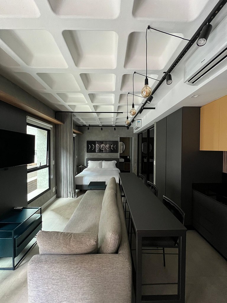 Experiência única em loft moderno e sofisticado