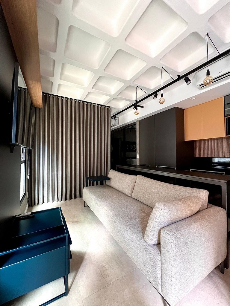 Experiência única em loft moderno e sofisticado