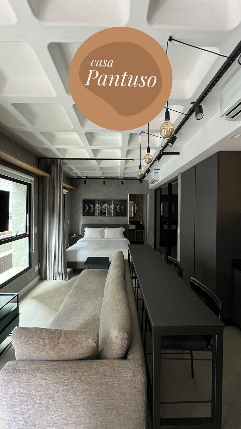 Experiência única em loft moderno e sofisticado