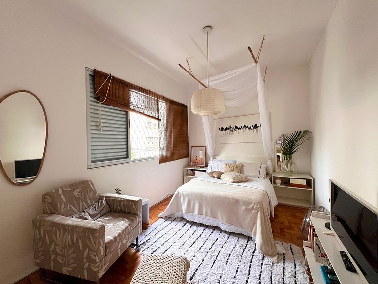 Espaçoso apartamento 3 quartos