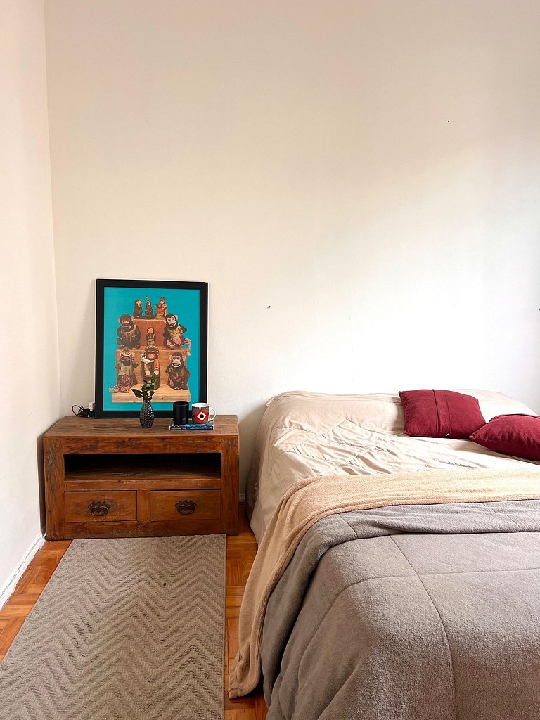 Espaçoso apartamento 3 quartos