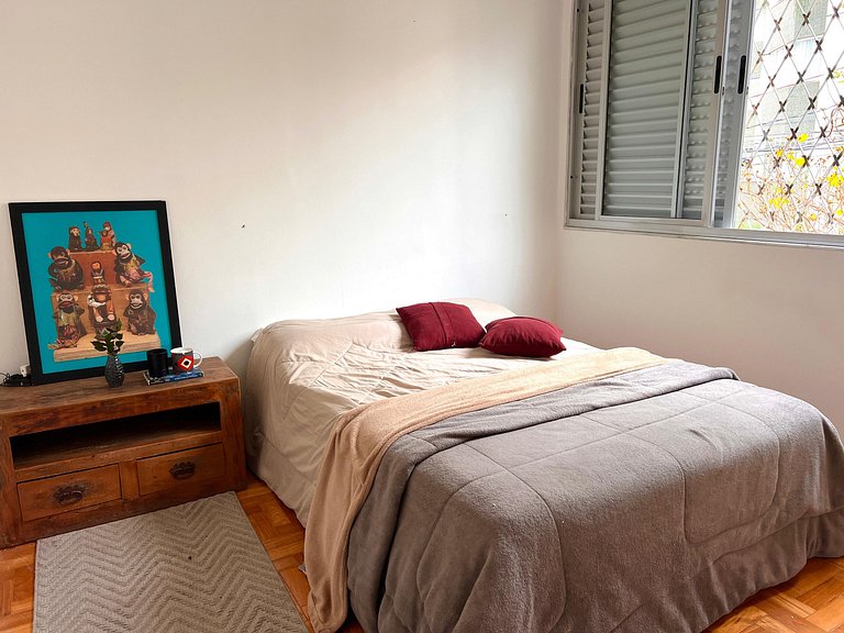 Espaçoso apartamento 3 quartos