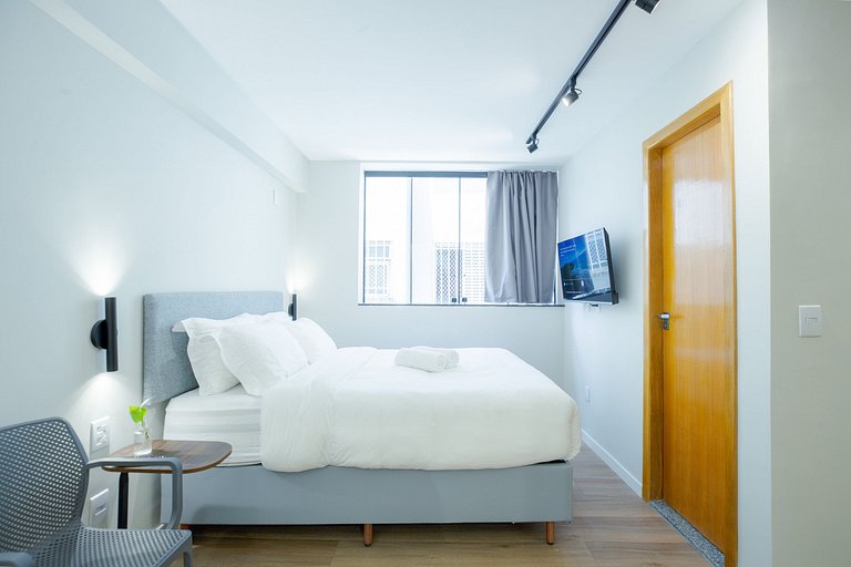 Lindo estúdio, localização incrível