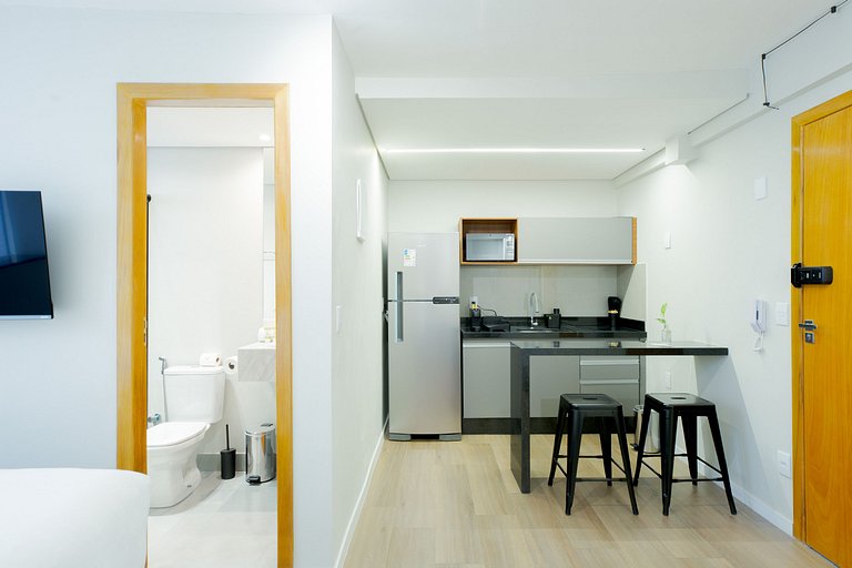 Lindo estúdio, localização incrível