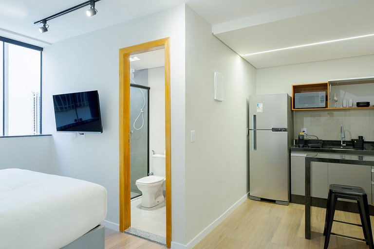 Lindo estúdio, localização incrível