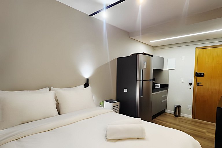 Estúdio moderno em ótima localização