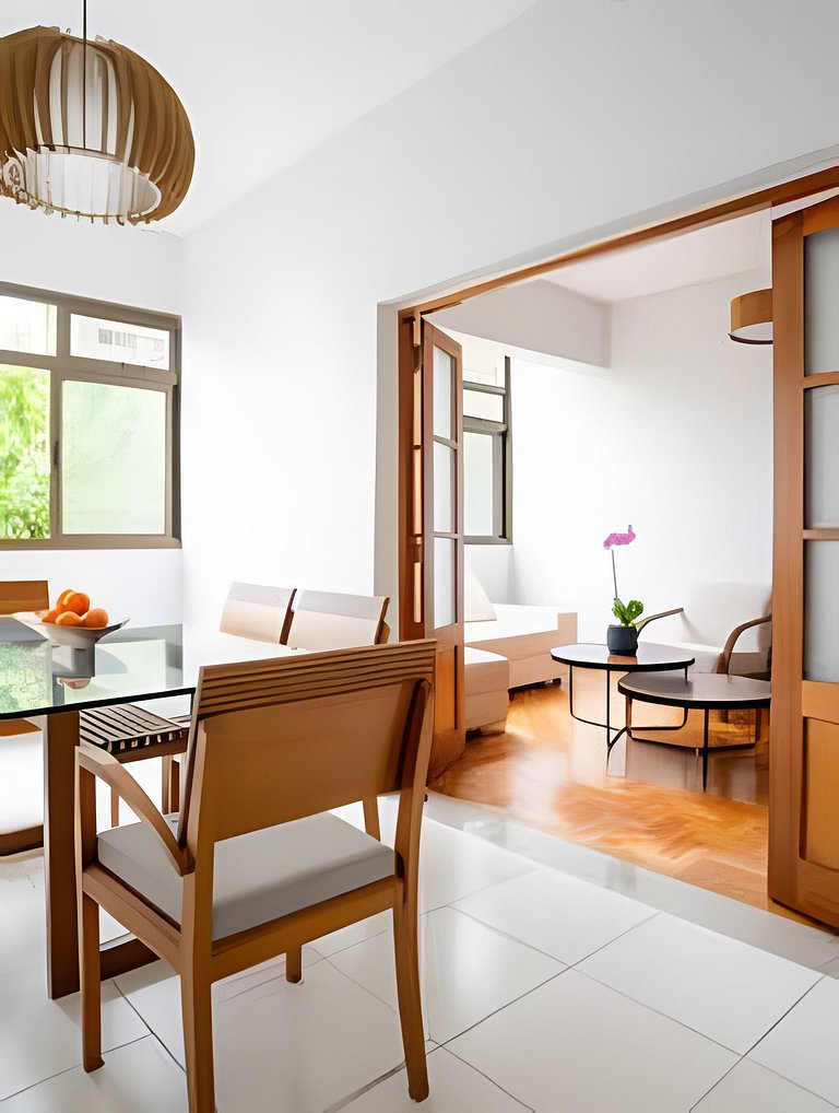 Apto de 2 Quartos bem localizado