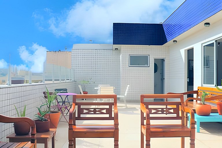 Casa Pantuso - Cobertura com vista e conforto