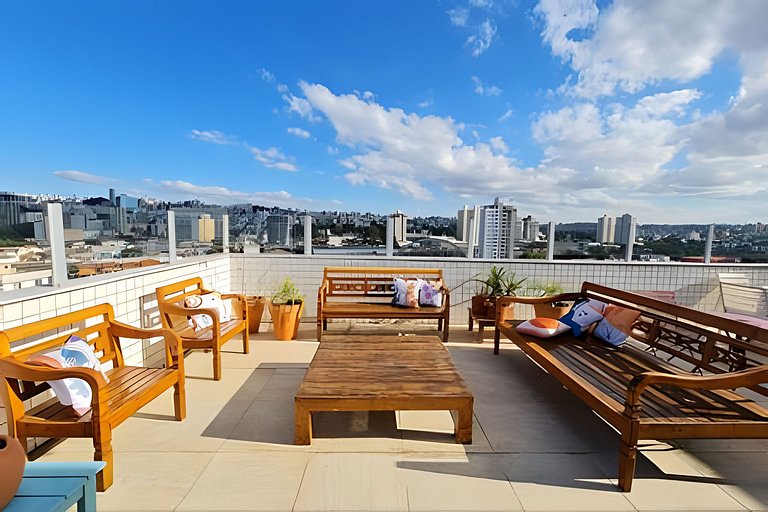 Casa Pantuso - Cobertura com vista e conforto