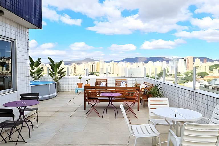 Casa Pantuso - Cobertura com vista e conforto