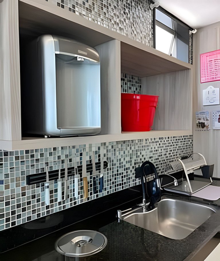 Enorme cobertura com linda vista da cidade