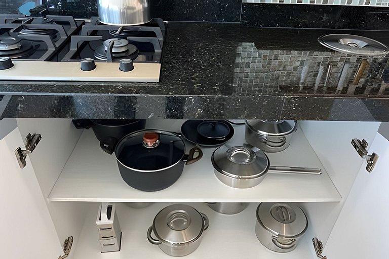 Enorme cobertura com linda vista da cidade