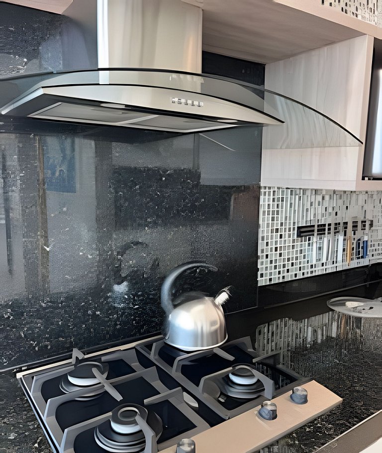 Enorme cobertura com linda vista da cidade