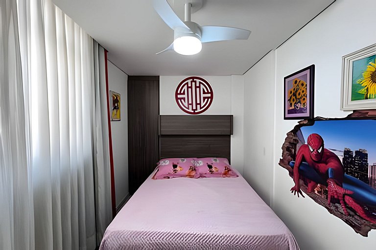 Enorme cobertura com linda vista da cidade