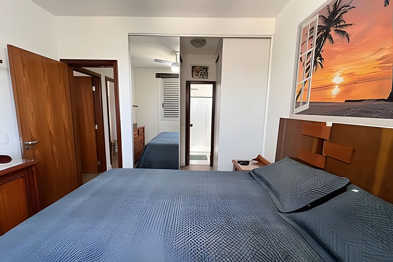 Enorme cobertura com linda vista da cidade