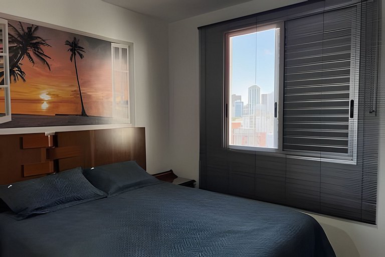 Enorme cobertura com linda vista da cidade