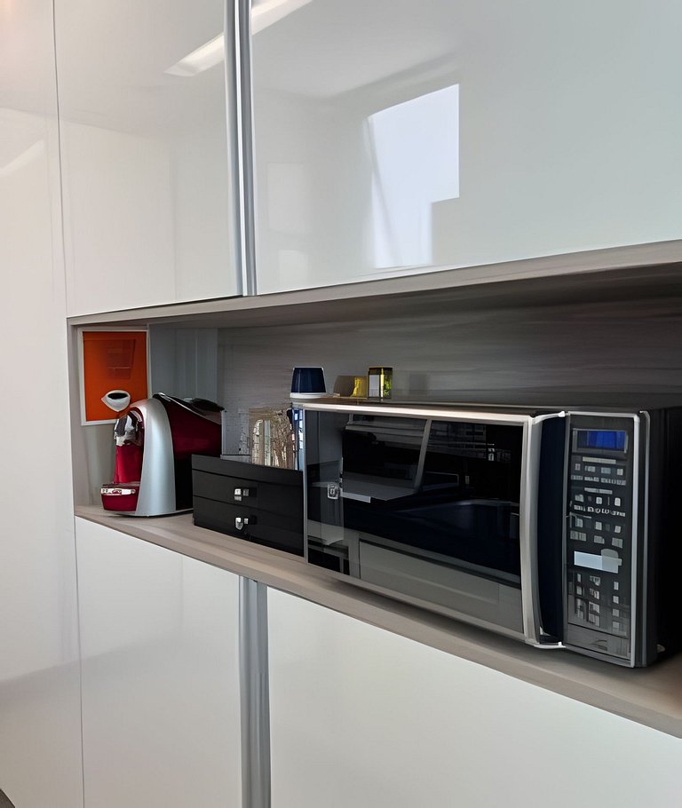 Enorme cobertura com linda vista da cidade